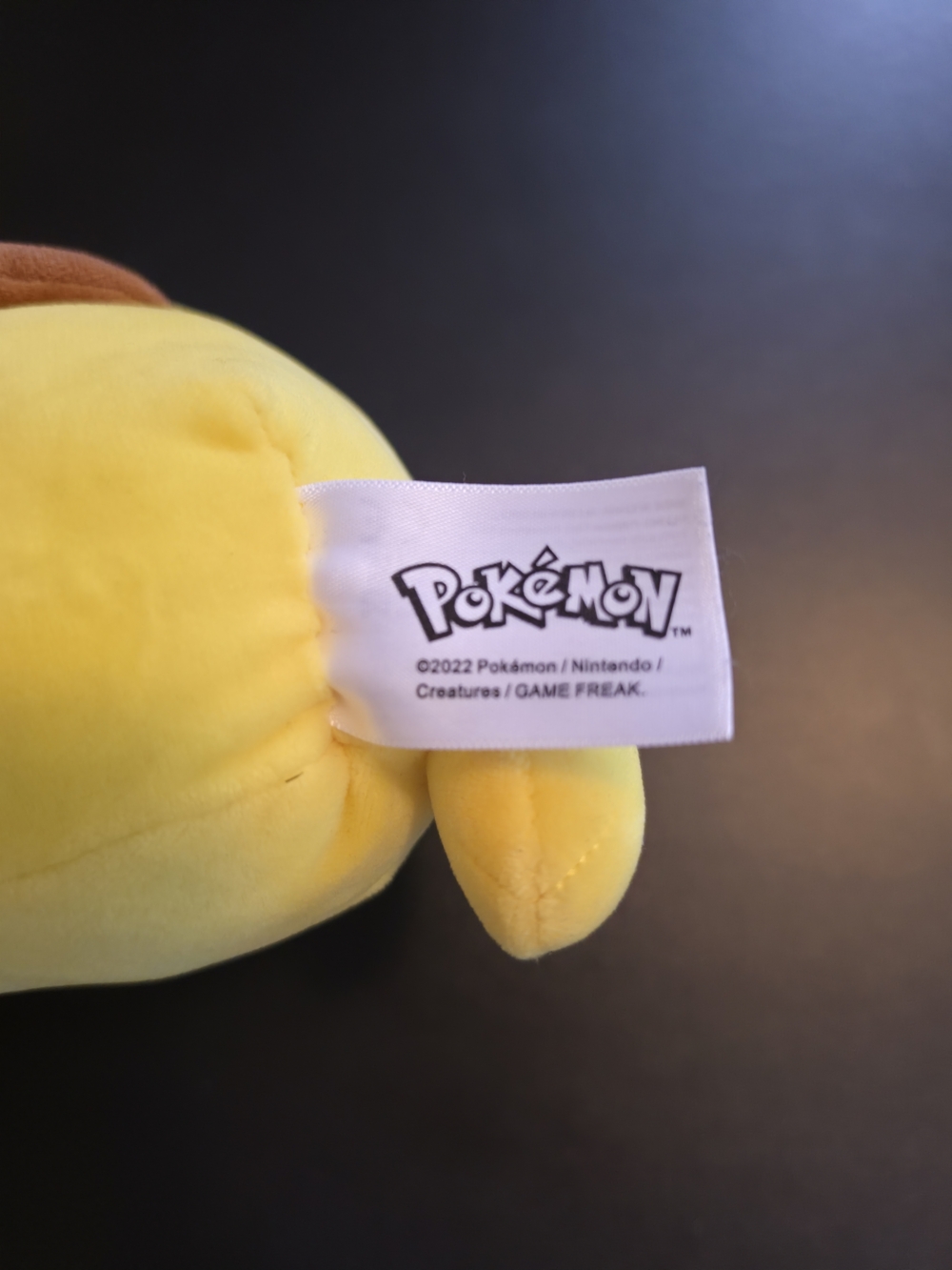 Pikachu Yellow Plush Toy - 2022 Pokemon - Nintendo - Picture 3 of 3